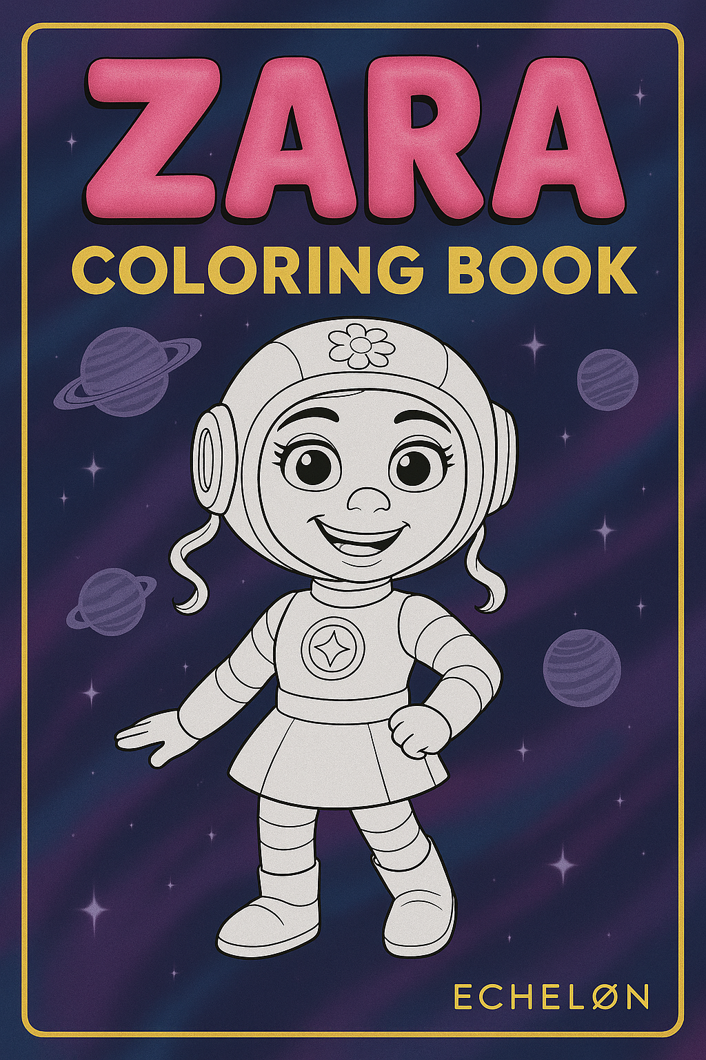 Zara’s Safety Coloring Book (Instant Download)