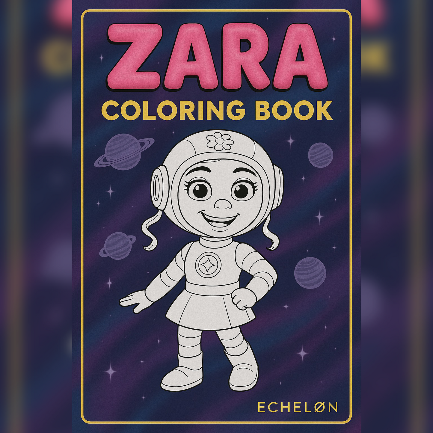Zara’s Safety Coloring Book (Instant Download)